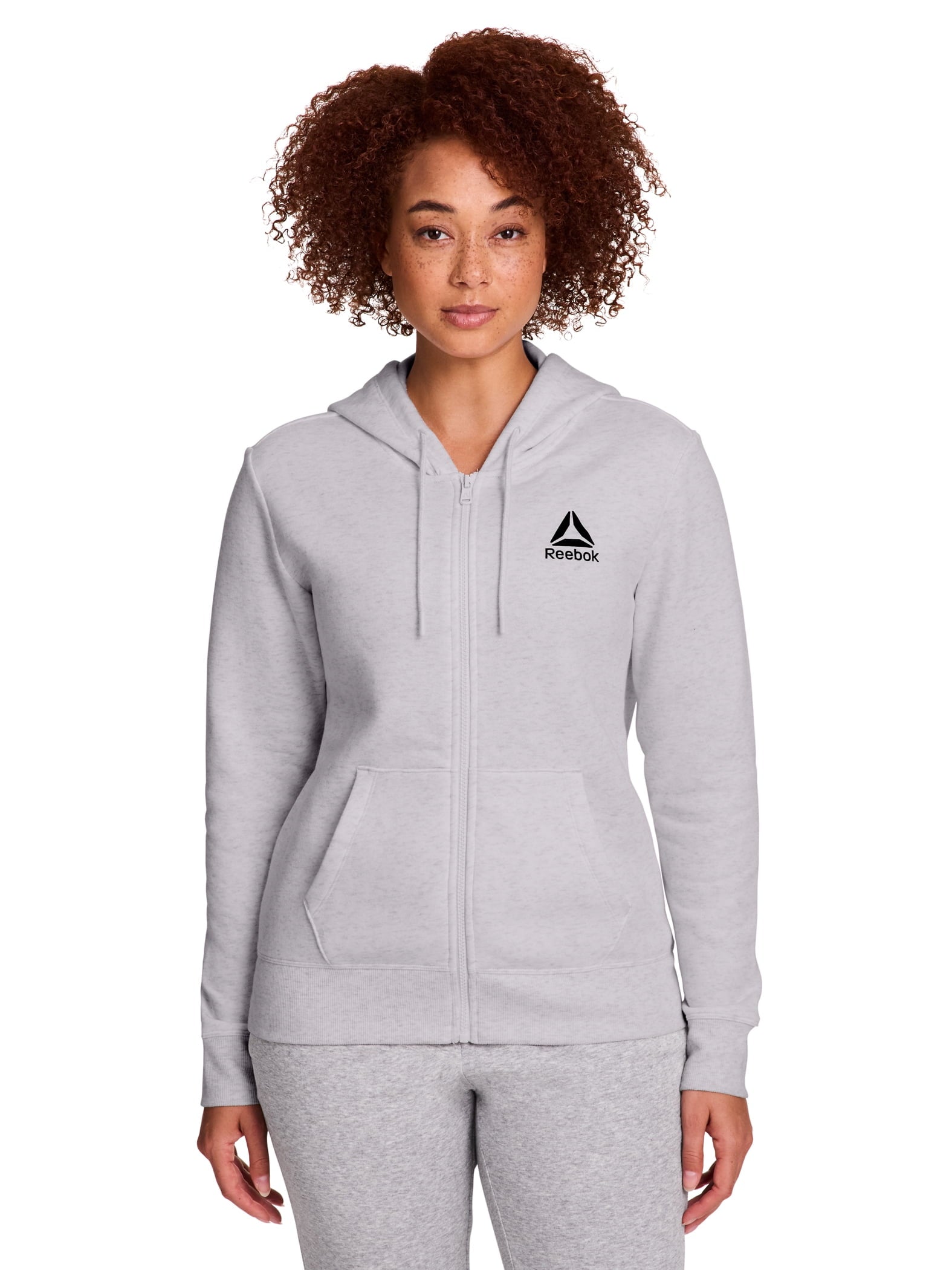 Reebok Women's and Women's Plus Day to Day Zip Up Hoodie, Sizes XS-4X